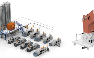 El triángulo de oro de la producción plástica: secado, termorregulación y granulación