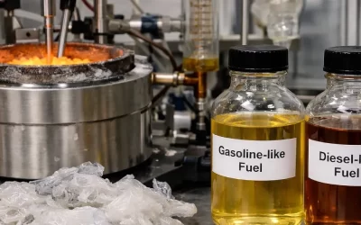 Científicos estadounidenses convierten residuos plásticos en gasolina y diésel con un 60% de rendimiento